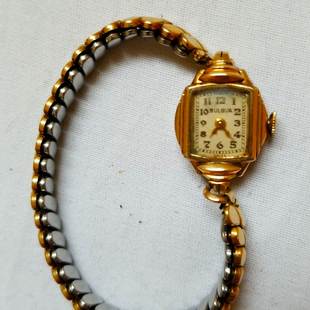 1940's Women's Bulova  Gold Watch